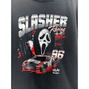 Men’s Ghost Face SLASHER RACING T-Shirt Size 2XL from SCREAM Horror Merch
